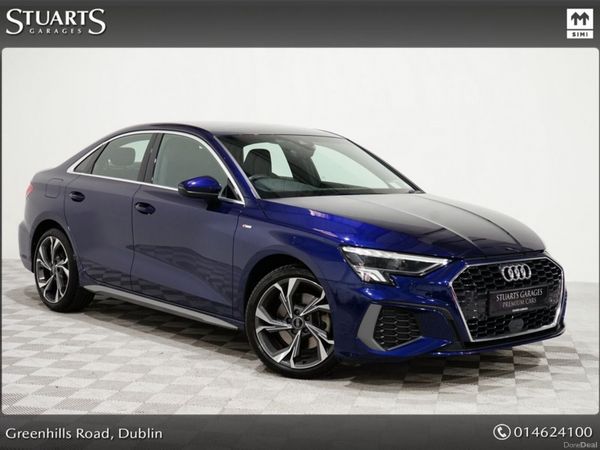 Audi A3 Saloon, Petrol, 2021, Blue
