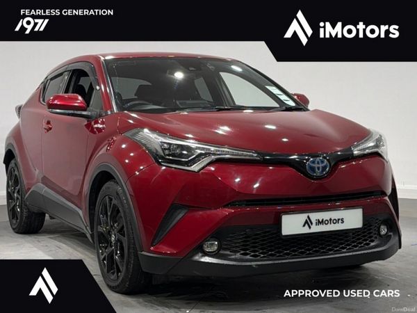 Toyota C-HR SUV, Petrol Hybrid, 2017, Red