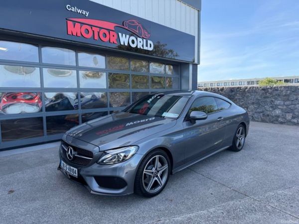Mercedes-Benz C-Class Coupe, Diesel, 2018, Grey