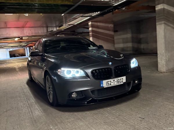BMW 5-Series Saloon, Diesel, 2015, Grey