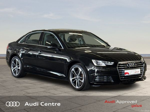 Audi A4 Saloon, Diesel, 2018, Black