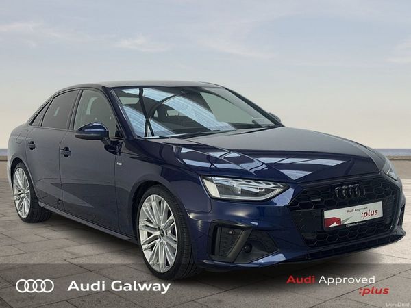 Audi A4 Saloon, Diesel, 2022, Blue