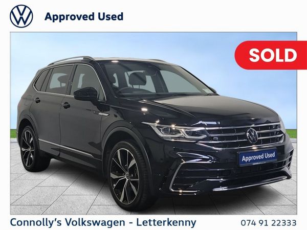Volkswagen Tiguan Allspace SUV, Diesel, 2024, Black