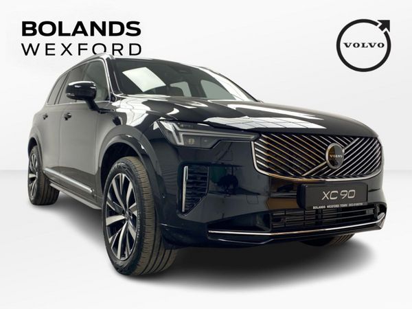 Volvo XC90 SUV, Petrol Plug-in Hybrid, 2026, Black