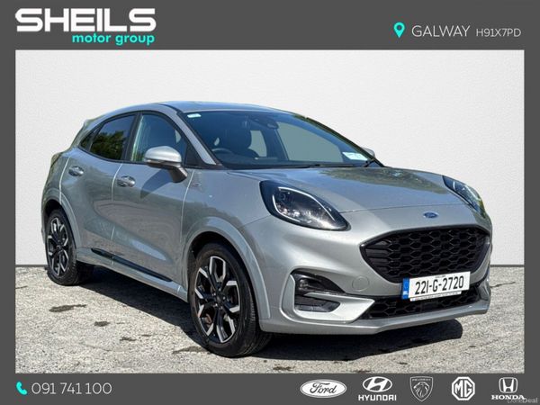 Ford Puma MPV, Petrol Hybrid, 2022, Grey