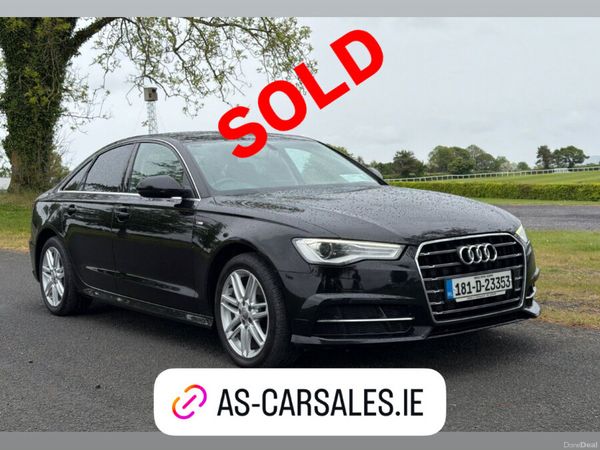 Audi A6 Saloon, Diesel, 2018, Black