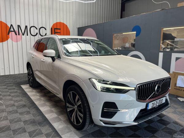 Volvo XC60 SUV, Petrol Hybrid, 2021, White