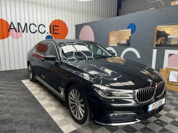 BMW 7-Series Saloon, Petrol Plug-in Hybrid, 2017, Black