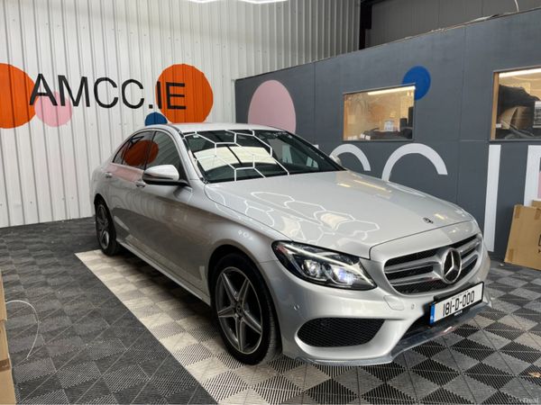 Mercedes-Benz C-Class Saloon, Diesel, 2018, Silver
