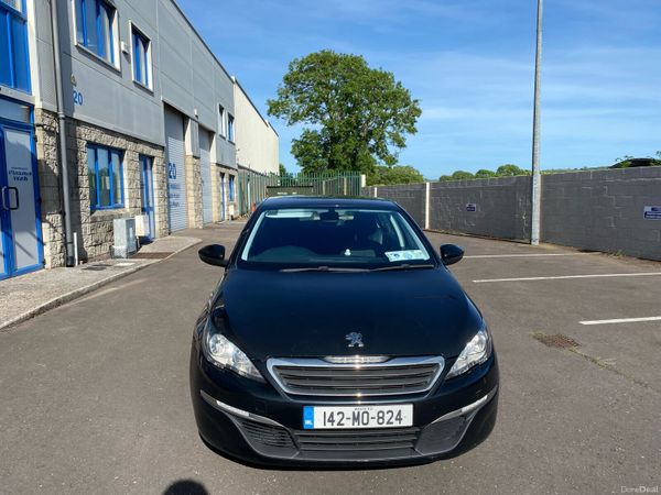 Peugeot 308 Hatchback, Diesel, 2014, Black