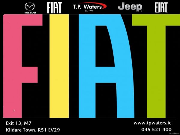 Fiat 500e Hatchback, Electric, 2025, Red