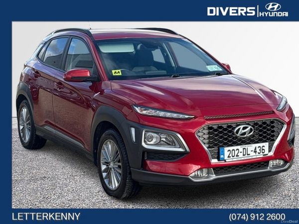 Hyundai KONA MPV, Diesel, 2020, Red