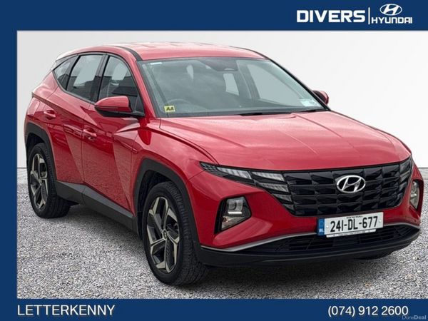 Hyundai Tucson MPV, Petrol Plug-in Hybrid, 2024, Red