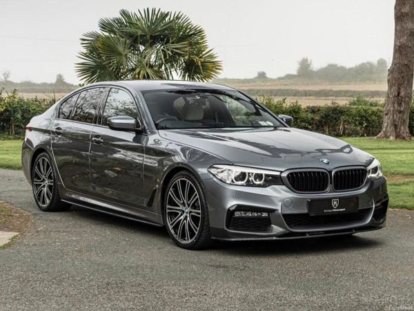 BMW 5-Series Saloon, Diesel, 2017, Blue