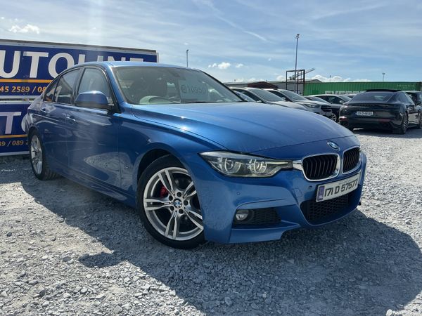 BMW 3-Series Saloon, Petrol Plug-in Hybrid, 2017, Blue