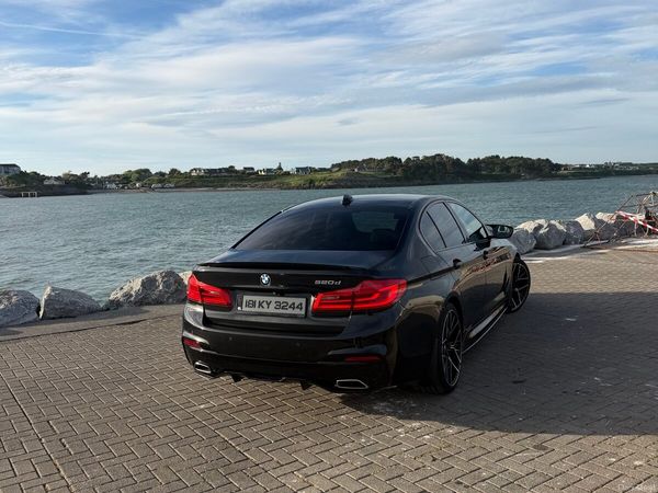 BMW 5-Series Saloon, Diesel, 2018, Black