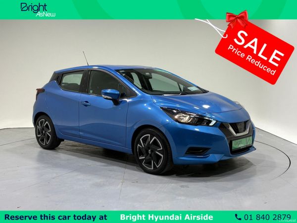 Nissan Micra Hatchback, Petrol, 2022, Blue
