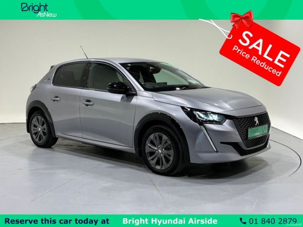 Peugeot 208 Hatchback, Electric, 2023, Grey