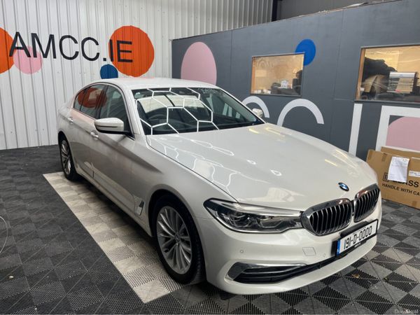 BMW 5-Series Saloon, Diesel, 2019, White