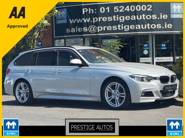 BMW 3-Series Estate, Petrol, 2017, Silver