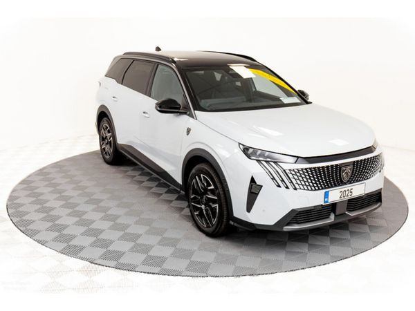 Peugeot 5008 SUV, Petrol Hybrid, 2025, White