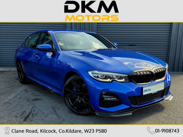 BMW 3-Series Saloon, Petrol Plug-in Hybrid, 2019, Blue