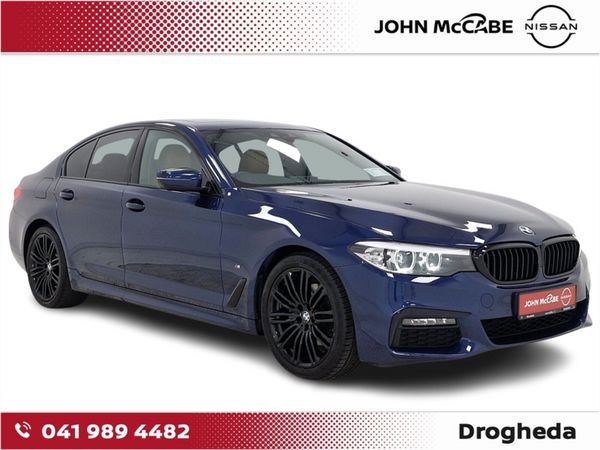 BMW 5-Series Saloon, Diesel, 2020, Blue