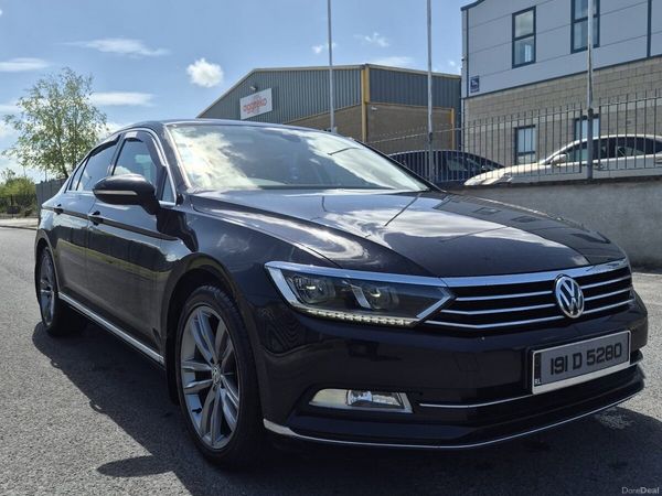 Volkswagen Passat Saloon, Diesel, 2019, Black