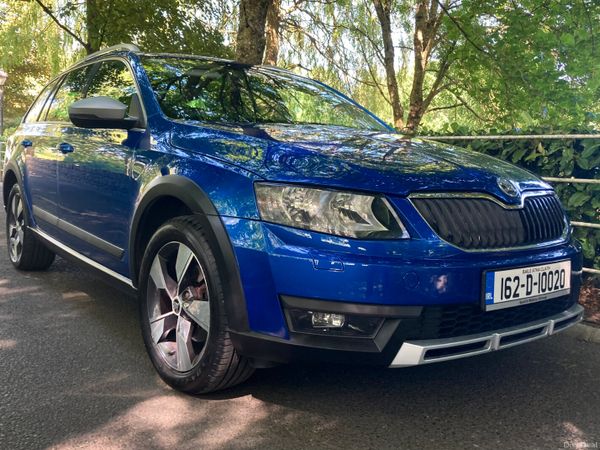Skoda Octavia Estate, Diesel, 2016, Blue