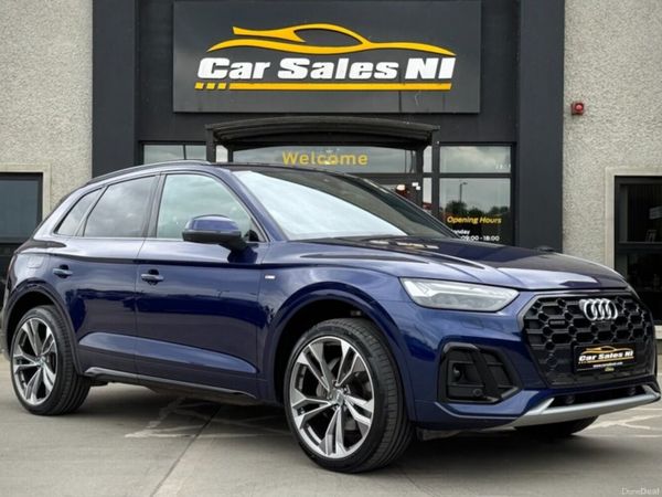 Audi Q5 SUV, Diesel Hybrid, 2023, Blue