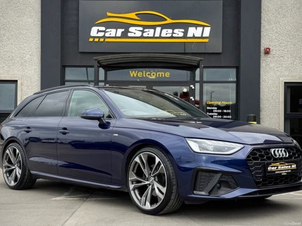 Audi A4 Estate, Diesel Hybrid, 2024, Blue