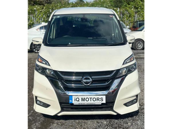 Nissan Serena MPV, Petrol Hybrid, 2016, White