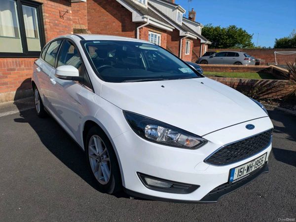 Ford Focus Hatchback, Diesel, 2015, White