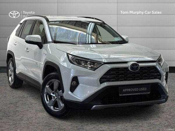 Toyota RAV4 SUV, Petrol Hybrid, 2022, White