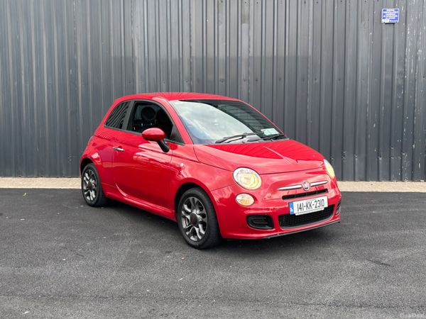 Fiat 500 Hatchback, Petrol, 2014, Red