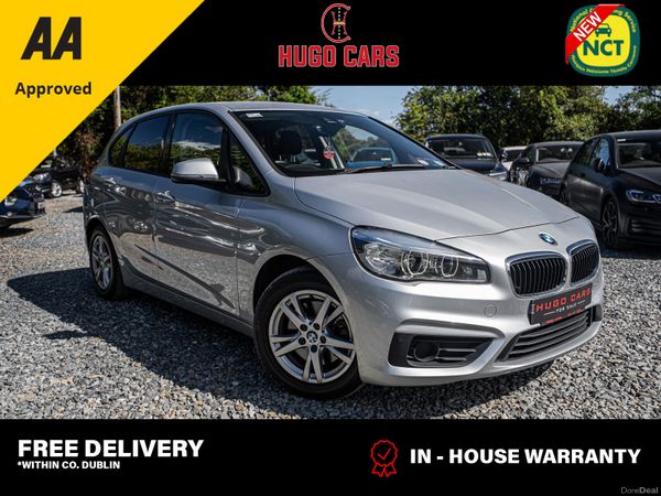 BMW 2-Series Hatchback, Petrol, 2015, Silver