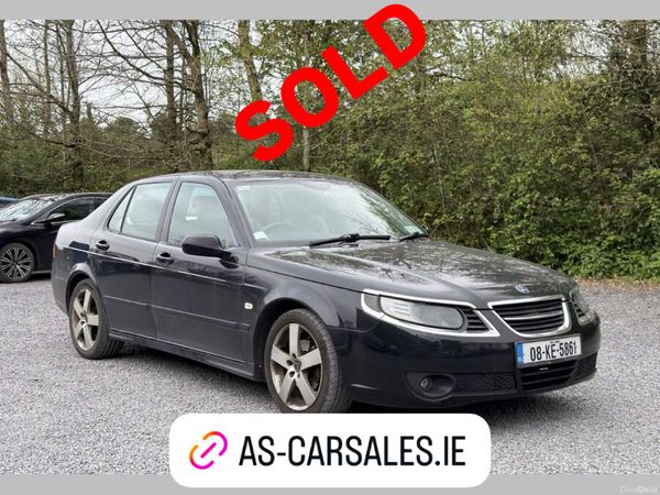 Saab 9-5 Saloon, Ethanol Petrol, 2008, Black