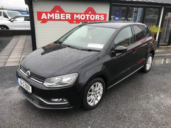 Volkswagen Polo Hatchback, Petrol, 2015, Black