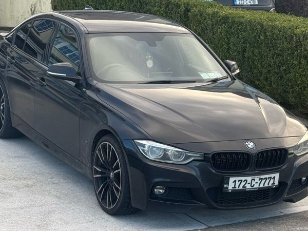BMW 3-Series Saloon, Petrol Plug-in Hybrid, 2017, Black