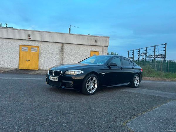 BMW 5-Series Saloon, Diesel, 2013, Black