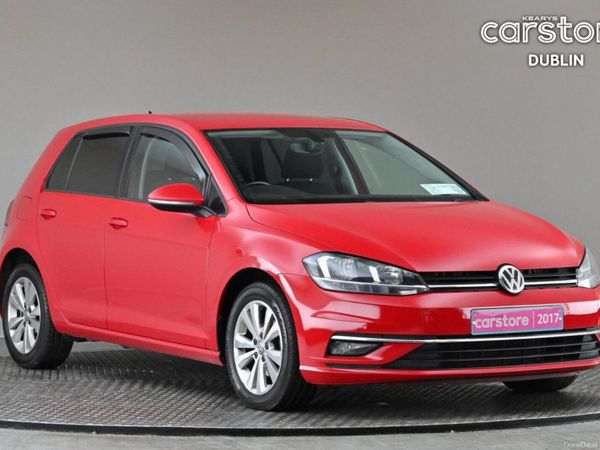 Volkswagen Golf Hatchback, Diesel, 2017, Red