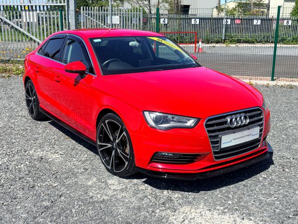 Audi A3 Saloon, Petrol, 2026, Red