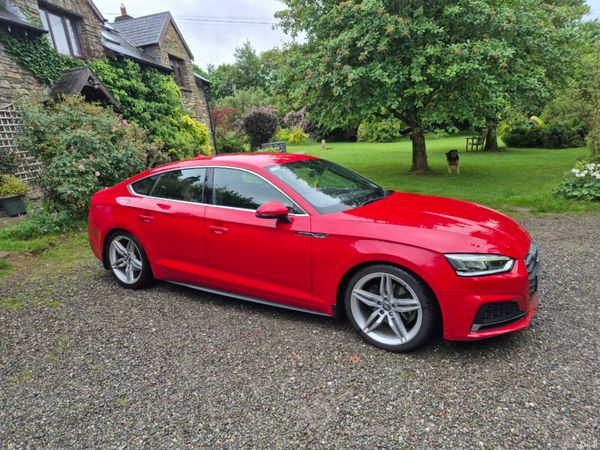 Audi A5 Hatchback, Diesel, 2018, Red