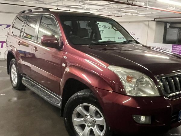 Toyota Land Cruiser SUV, Diesel, 2006, Red
