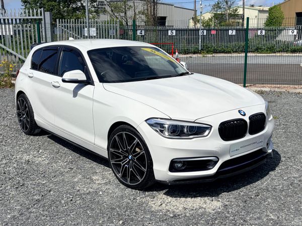 BMW 1-Series Hatchback, Petrol, 2017, White