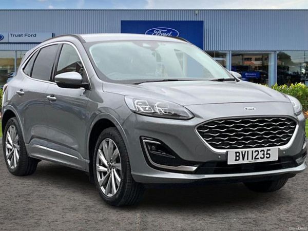 Ford Kuga SUV, Petrol Hybrid, 2022, Silver