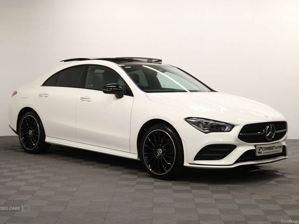 Mercedes-Benz CLA Coupe, Petrol Hybrid, 2023, White