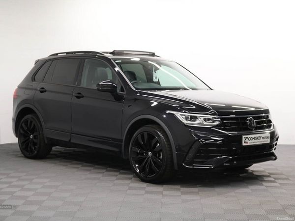 Volkswagen Tiguan SUV, Petrol Hybrid, 2023, Black