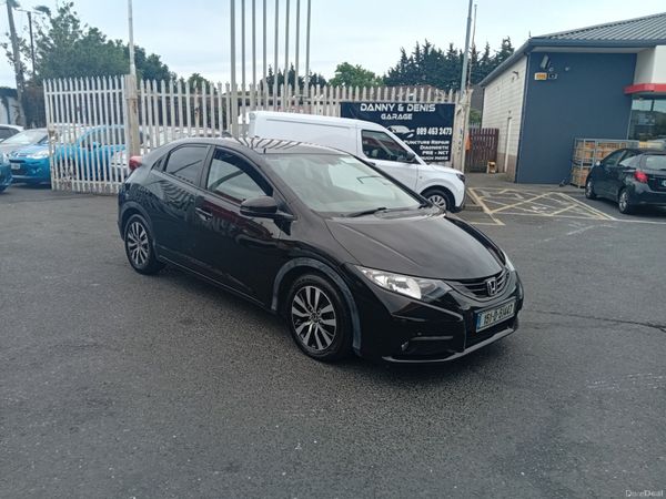 Honda Civic Hatchback, Diesel, 2015, Black