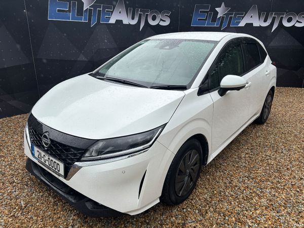 Nissan Note Hatchback, Petrol Hybrid, 2021, White